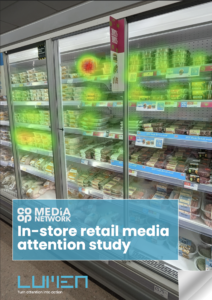 Co-op in-store retail media attention study